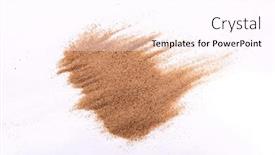  Presentation with white sand - PPT layouts enhanced with sand-on-the-white-background background and a pink colored foreground