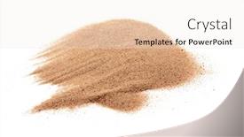  Presentation with white sand - Amazing PPT layouts having sand-on-the-white-background backdrop and a white colored foreground