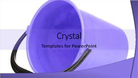  Presentation with white sand - Presentation design with sand pail - color plastic bucket isolated background and a light blue colored foreground