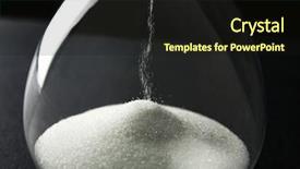  Presentation with dark - PPT layouts having sand timer - hourglass on dark background background and a wine colored foreground