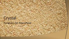  Presentation with sand - Slides enhanced with sand background and a coral colored foreground