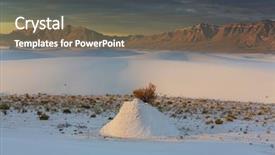  Presentation with beach ball sand dunes - Amazing theme having sands national monument new mexico backdrop and a gray colored foreground