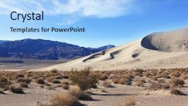  Presentation with eureka stockade - PPT theme consisting of eureka - a giant sand dune background and a light blue colored foreground