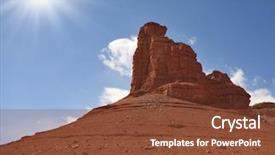  Presentation with united states unity - PPT theme having sandstone and the bright midday background and a  colored foreground