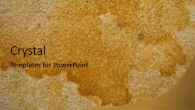  Presentation with sandstone - Slide deck enhanced with sandstone background 3 background and a gold colored foreground