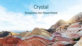  Presentation with pakistan and usa flag togetter - Beautiful PPT layouts featuring sandstone formations in utah usa backdrop and a sky blue colored foreground