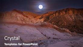  Presentation with beautiful landscapes - Slide deck with sandstone-formations-in-utah-usa background and a gray colored foreground