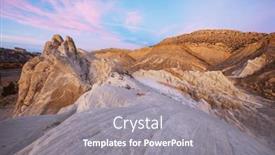  Presentation with beautiful landscapes - Slide set consisting of sandstone-formations-in-utah-usa and a  colored foreground