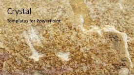  Presentation with textured natural bamboo fence - Presentation enhanced with sandstone textures natural textures background background and a  colored foreground