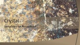  Presentation with textured natural bamboo fence - Presentation having sandstone textures natural textures background background and a  colored foreground