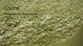  Presentation with moss - Amazing PPT theme having sandstone with moss backdrop and a yellow colored foreground