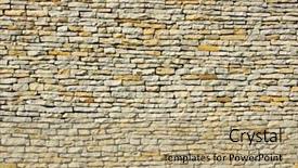  Presentation with sandstone - Audience pleasing presentation theme consisting of sandstone backdrop and a coral colored foreground