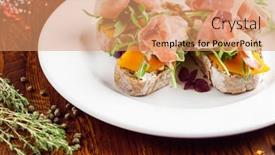  Presentation with sandwich - 