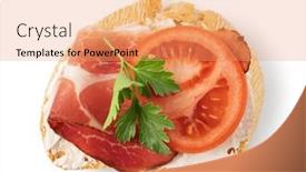  Presentation with sandwich - 