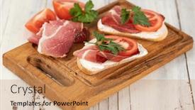  Presentation with sandwich - 