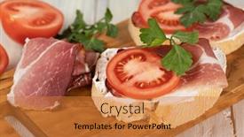  Presentation with sandwich - 