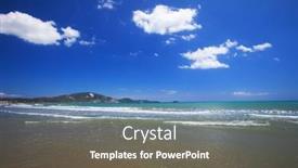  Presentation with zakynthos - Slide deck with sandy-beaches-of-zakynthos-zakintos background and a gray colored foreground