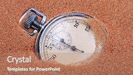  Presentation with vintage antique pocket watch vintage - Colorful presentation enhanced with sandy clock - old pocket watch backdrop and a  colored foreground