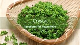  Presentation with pepper - PPT theme featuring sansho-japanese-pepper-flower background and a  colored foreground