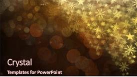  Presentation with animation - Colorful slide set enhanced with santa animation - digital composite of snowflake christmas backdrop and a  colored foreground