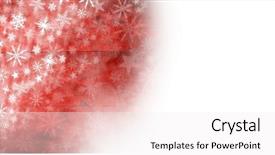  Presentation with patterns - PPT theme featuring santa animation - digital composite of snowflake christmas background and a  colored foreground