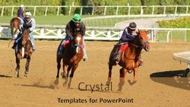  Presentation with horse racing - 