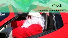  Presentation with magic mushrooms - Audience pleasing presentation consisting of santa claus acid trip santa backdrop and a seafoam green colored foreground