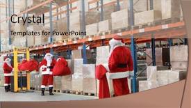  Presentation with gifts - PPT layouts featuring closeup detail of cheese cake slice on white background background and a coral colored foreground