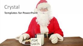  Presentation with cookies christmas - Amazing slide deck having chriss - santa claus santa claus aka backdrop and a white colored foreground
