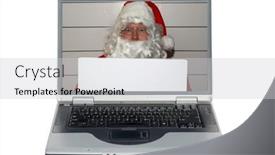  Presentation with dui - PPT layouts enhanced with santa-claus-santa-claus and a light gray colored foreground