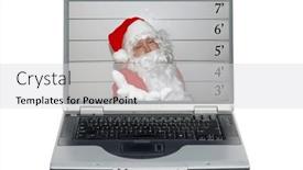  Presentation with dui - Presentation with santa-claus-santa-claus and a light gray colored foreground