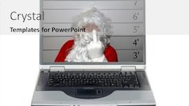  Presentation with dui - Slide set with santa-claus-santa-claus background and a light gray colored foreground