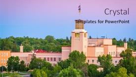  Presentation with mexico - Colorful presentation design enhanced with santa-fe-new-mexico-usa backdrop and a lemonade colored foreground
