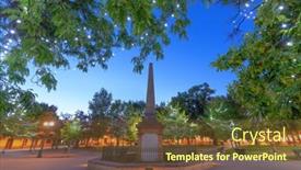  Presentation with soldiers - Slide deck consisting of santa-fe-new-mexico-usa background and a  colored foreground