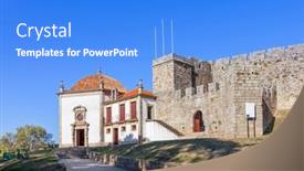  Presentation with castle wall - 