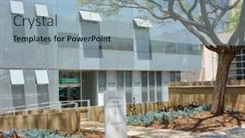  Presentation with olympic - Presentation theme consisting of santa-monica-california-15 background and a  colored foreground