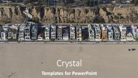  Presentation with housing - Cool new theme with santa-monica-california-usa-august backdrop and a gray colored foreground