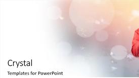  Presentation with land - Slide deck consisting of santa wearing dj party background and a white colored foreground