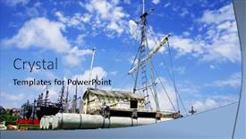  Presentation with maritime - Amazing PPT theme having santander-cantabria-spain-july-27 backdrop and a light blue colored foreground