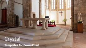  Presentation with church altar - 