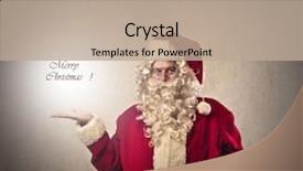  Presentation with promotion - Amazing theme having santa's wishes backdrop and a  colored foreground