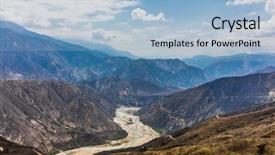  Presentation with colombia - Presentation theme enhanced with santos landscapes andes mountains santander background and a  colored foreground