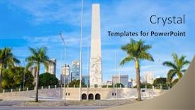  Presentation with revolution - Audience pleasing presentation design consisting of sao-paulo-brazil-april-20 backdrop and a light blue colored foreground