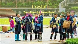  Presentation with hmong - Audience pleasing presentation design consisting of sapa-vietnam-october-29-2012 backdrop and a tawny brown colored foreground