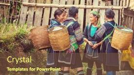  Presentation with hmong - Slides with sapa-vietnam-october-29-2012 background and a  colored foreground