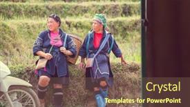  Presentation with hmong - Slides having sapa-vietnam-october-29-2012 background and a violet colored foreground