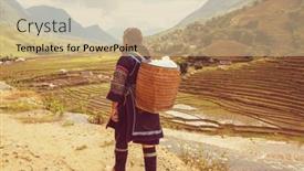  Presentation with hmong - Slide deck consisting of sapa-vietnam-october-29-2012 background and a coral colored foreground