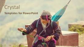  Presentation with hmong - Audience pleasing PPT layouts consisting of sapa-vietnam-october-29-2012 backdrop and a soft green colored foreground