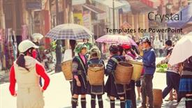  Presentation with hmong - PPT layouts consisting of sapa-vietnam-october-29-2012 background and a coral colored foreground