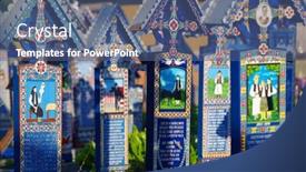  Presentation with maramures - Cool new PPT theme with sapanta-romania-june-08-2021 backdrop and a ocean colored foreground